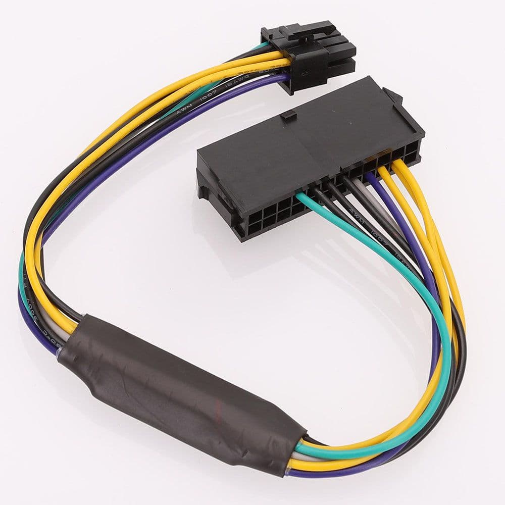 image-Suitable For Optiplex 3020 7020 9020 8 Pin Power Cord ATX 24P To 8P Line