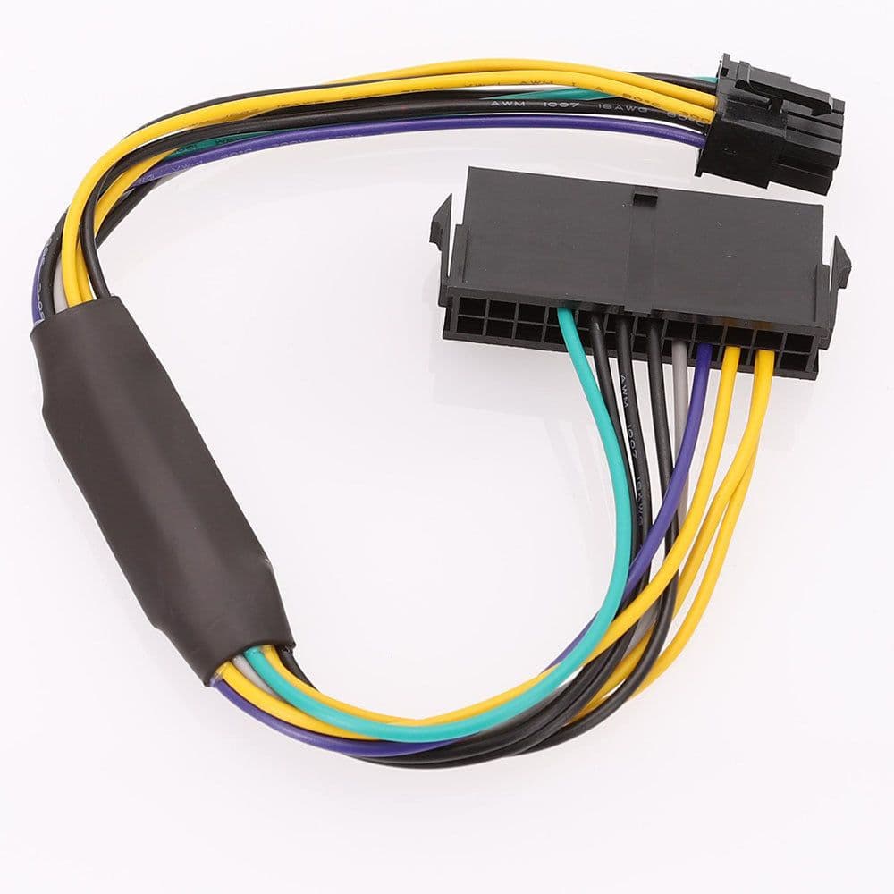 image-Suitable For Optiplex 3020 7020 9020 8 Pin Power Cord ATX 24P To 8P Line