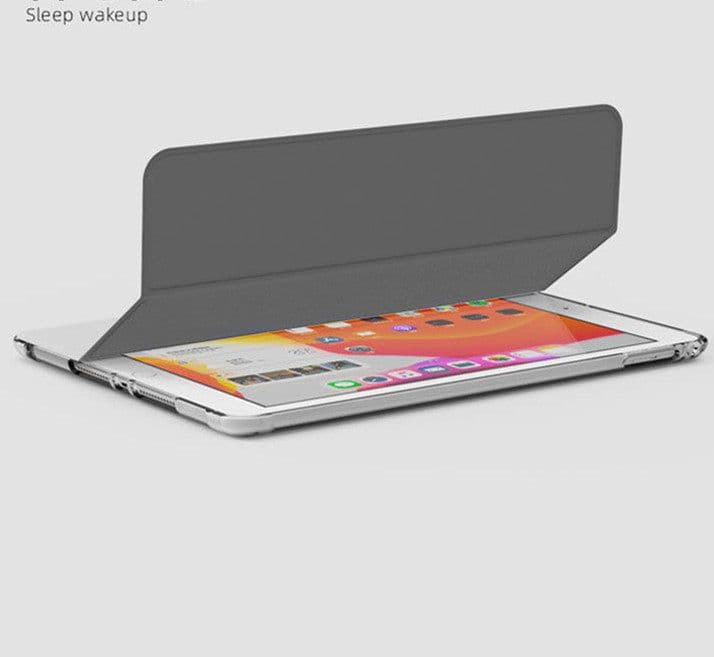 image-Flip Tri-Fold Pen Tray Silicone Tablet Case