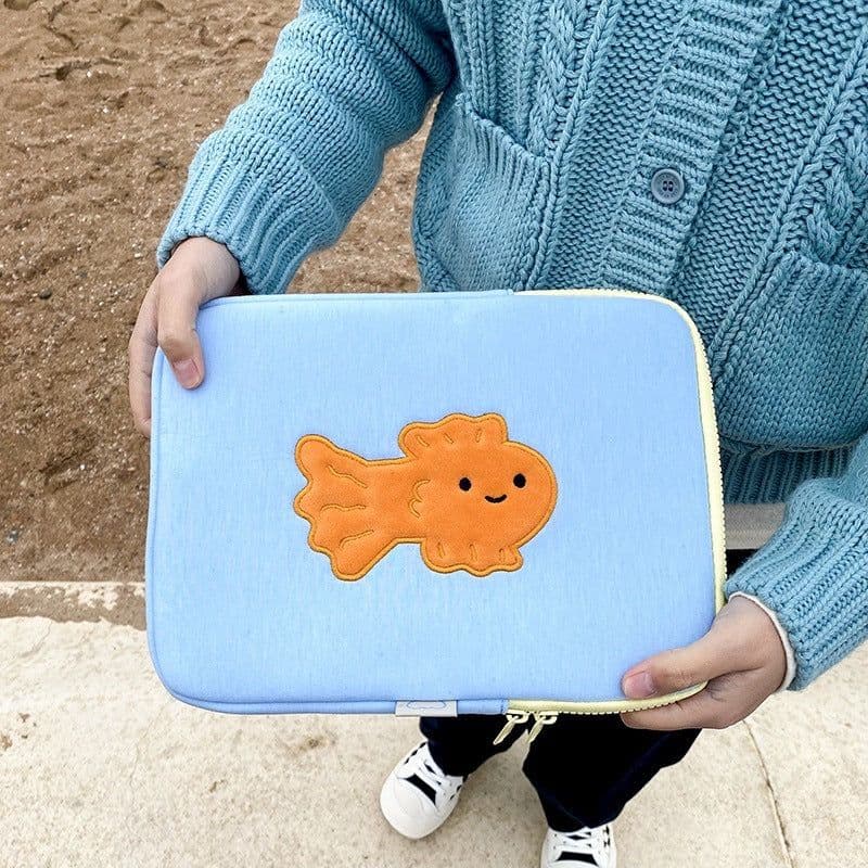 image-Cute Goldfish Tablet PC Protection Sleeve Bag
