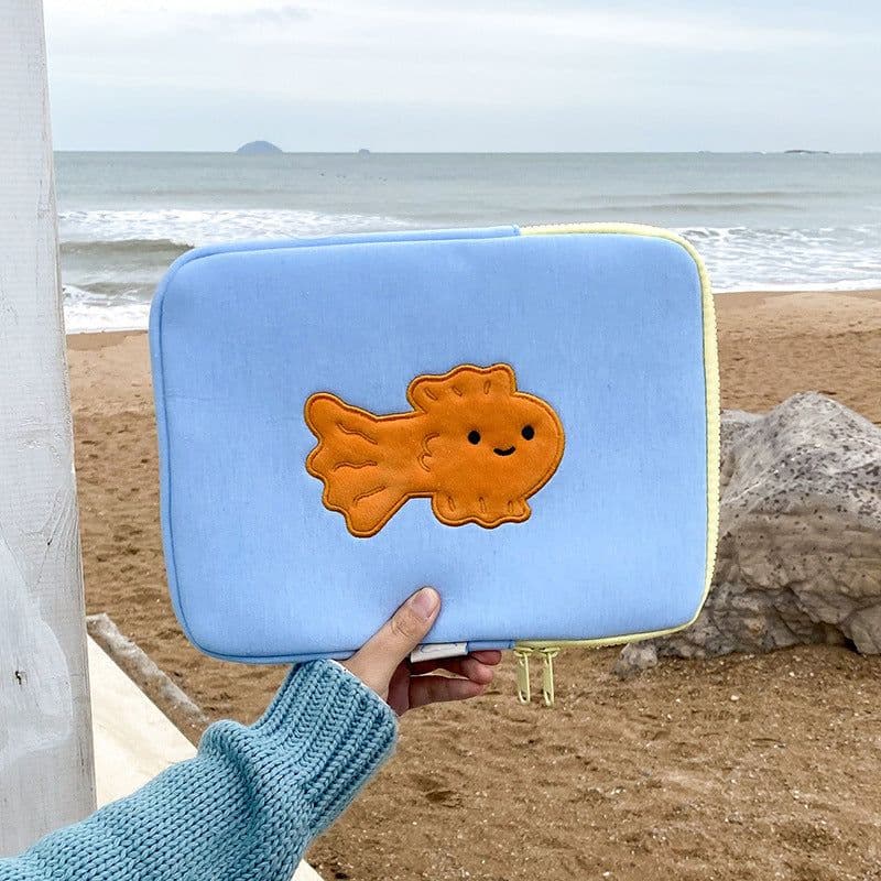 image-Cute Goldfish Tablet PC Protection Sleeve Bag