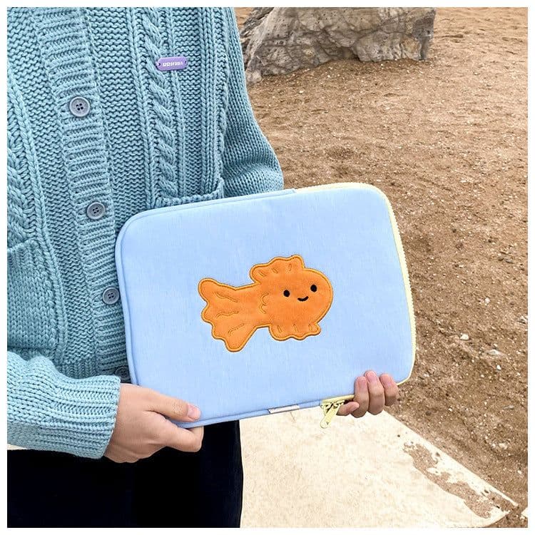 image-Cute Goldfish Tablet PC Protection Sleeve Bag