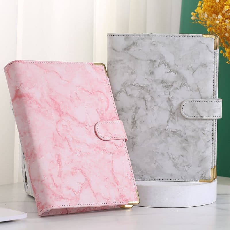 image-Removable Notepad With Marble Pattern