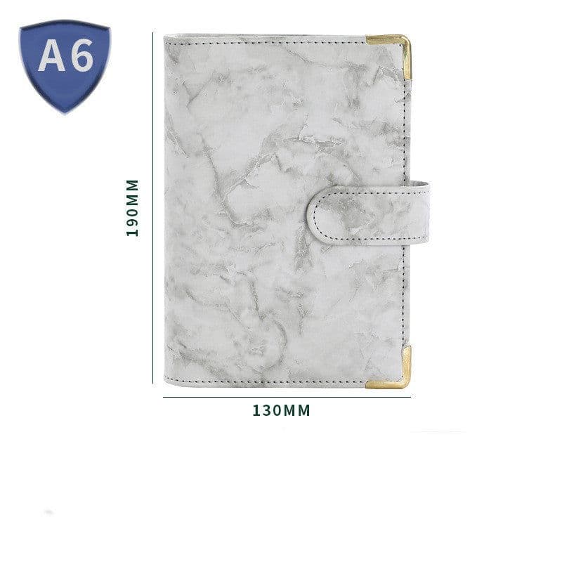 image-Removable Notepad With Marble Pattern