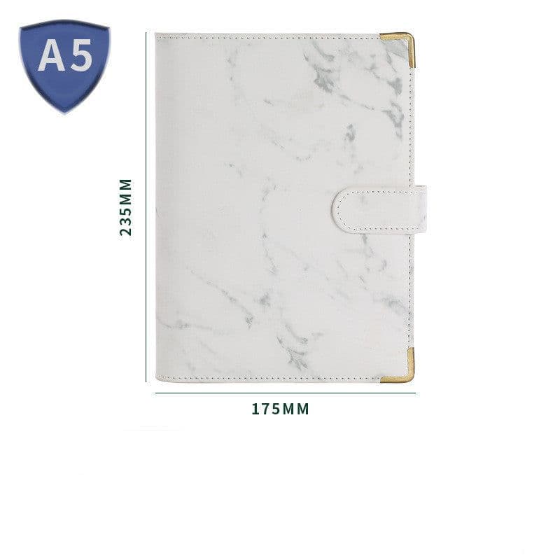 image-Removable Notepad With Marble Pattern