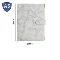 image-Removable Notepad With Marble Pattern