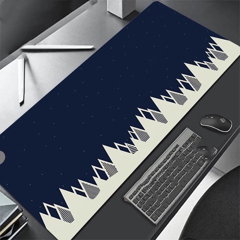 image-All Black Length Extra Long Mouse Pad Keyboard Desk Office Game Pad