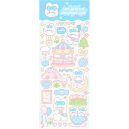 image-Agenda Notebook PVC Waterproof Cute Stickers For Decoration
