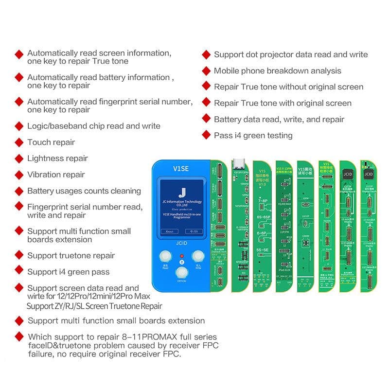 image-Original Color Repair Instrument Battery Lattice Line Face Ic Detector