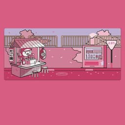 image-Mouse Pad Oversized Esports Gaming Keyboard Cartoon Large Office Computer Desk Pad Thickened