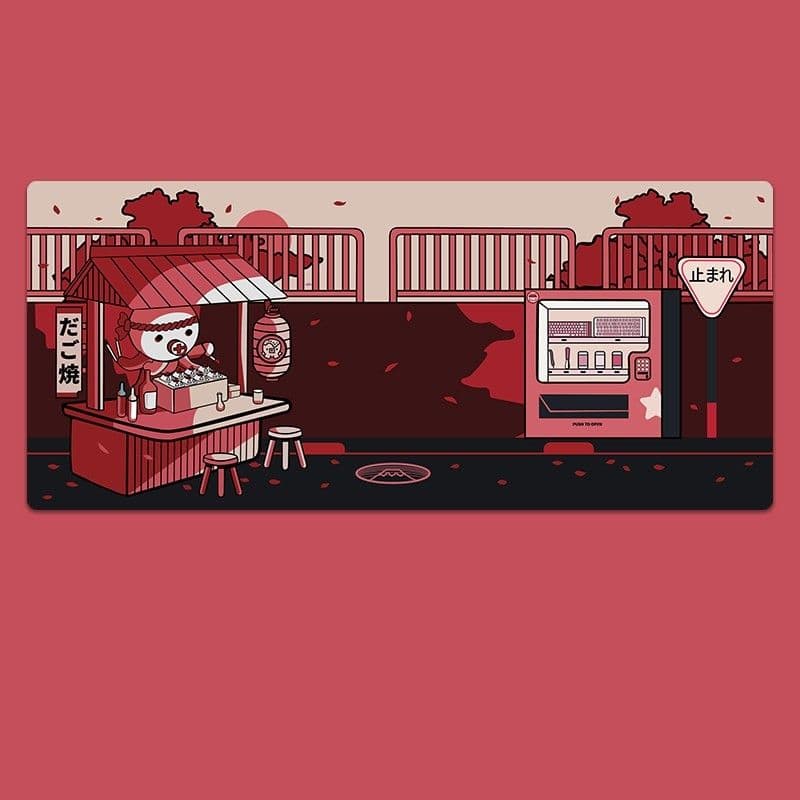 image-Mouse Pad Oversized Esports Gaming Keyboard Cartoon Large Office Computer Desk Pad Thickened