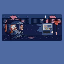 image-Mouse Pad Oversized Esports Gaming Keyboard Cartoon Large Office Computer Desk Pad Thickened
