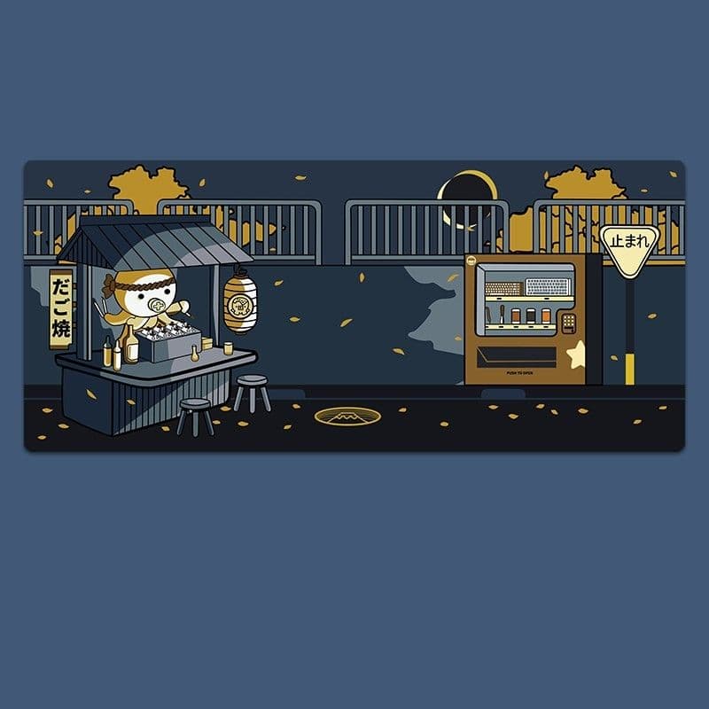image-Mouse Pad Oversized Esports Gaming Keyboard Cartoon Large Office Computer Desk Pad Thickened
