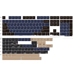 image-Blue Keycap Two Color Ergonomic ABS Full Set Of 173 Keycaps