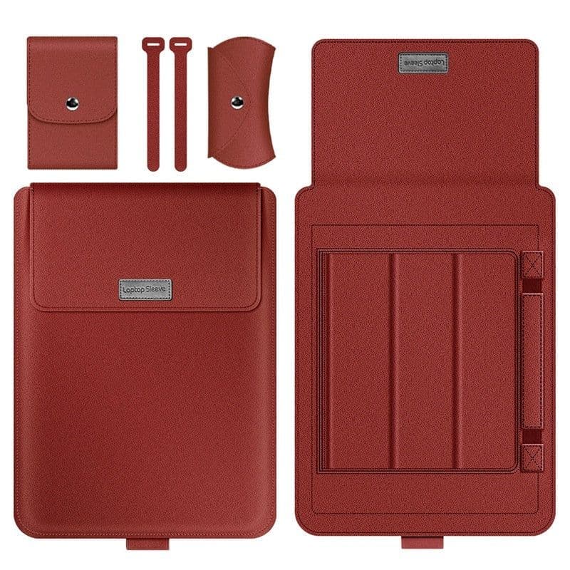 image-Laptop Case Leather Bag Protective Sleeve