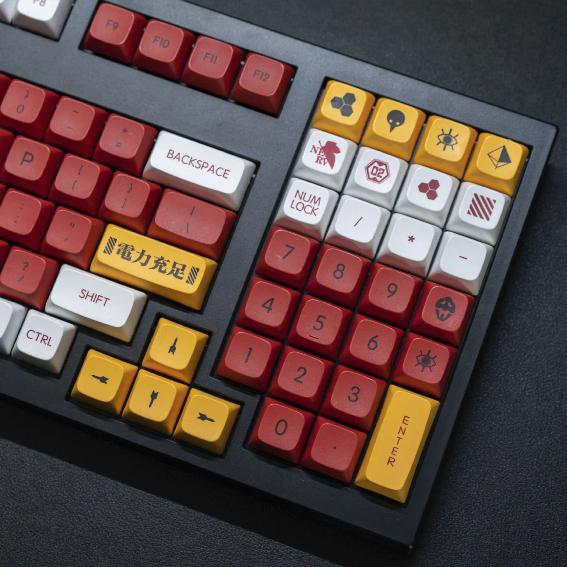 image-Boy And Girl Color Matching PBT Sublimation Key Cap Set