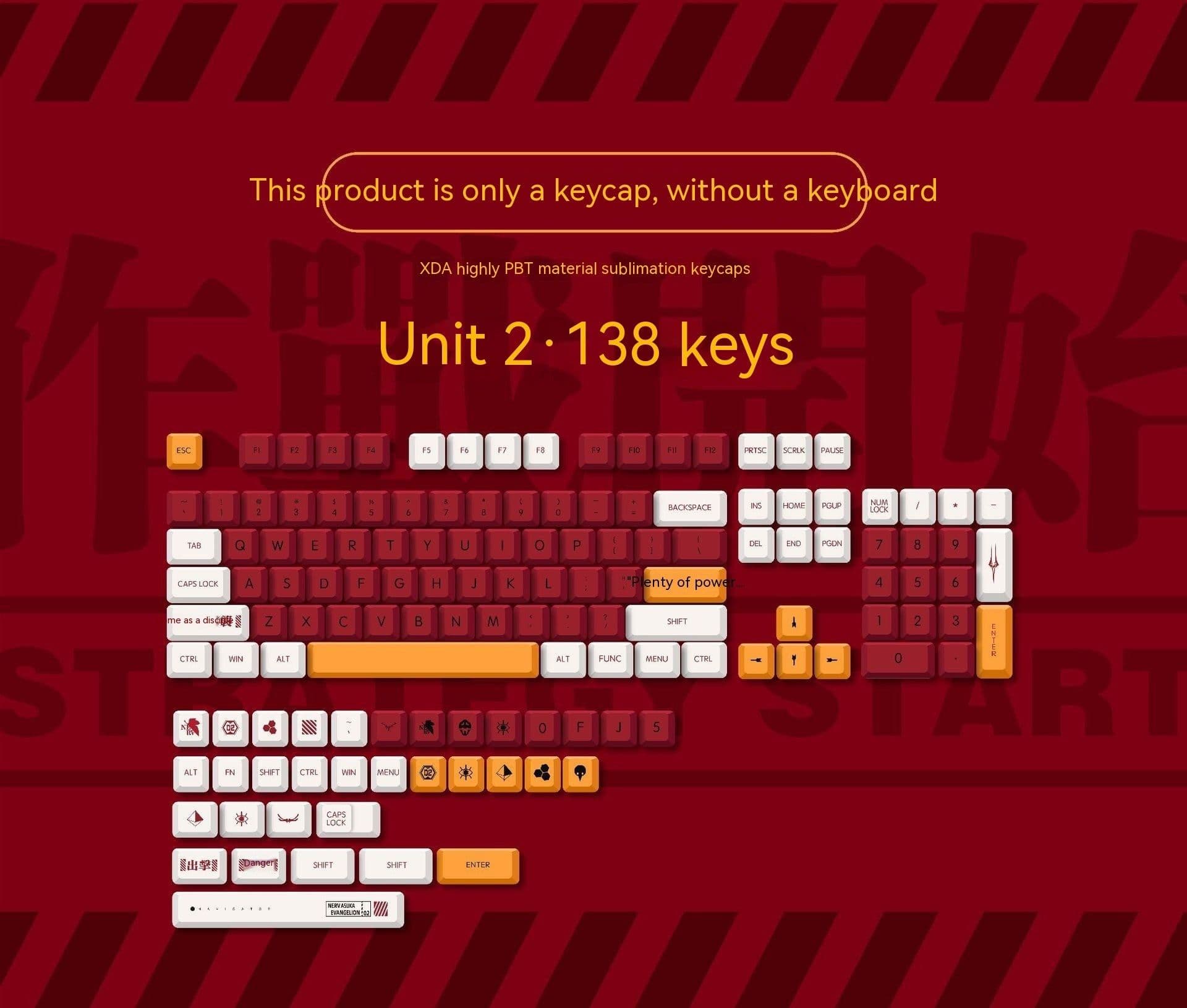 image-Boy And Girl Color Matching PBT Sublimation Key Cap Set