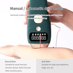 image-Women Painless Laser Epilator Permanent Hair Removal Device