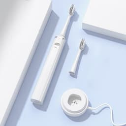image-Jstyle Rechargeable Waterproof Sonic Electric Toothbrush With Dust Cover