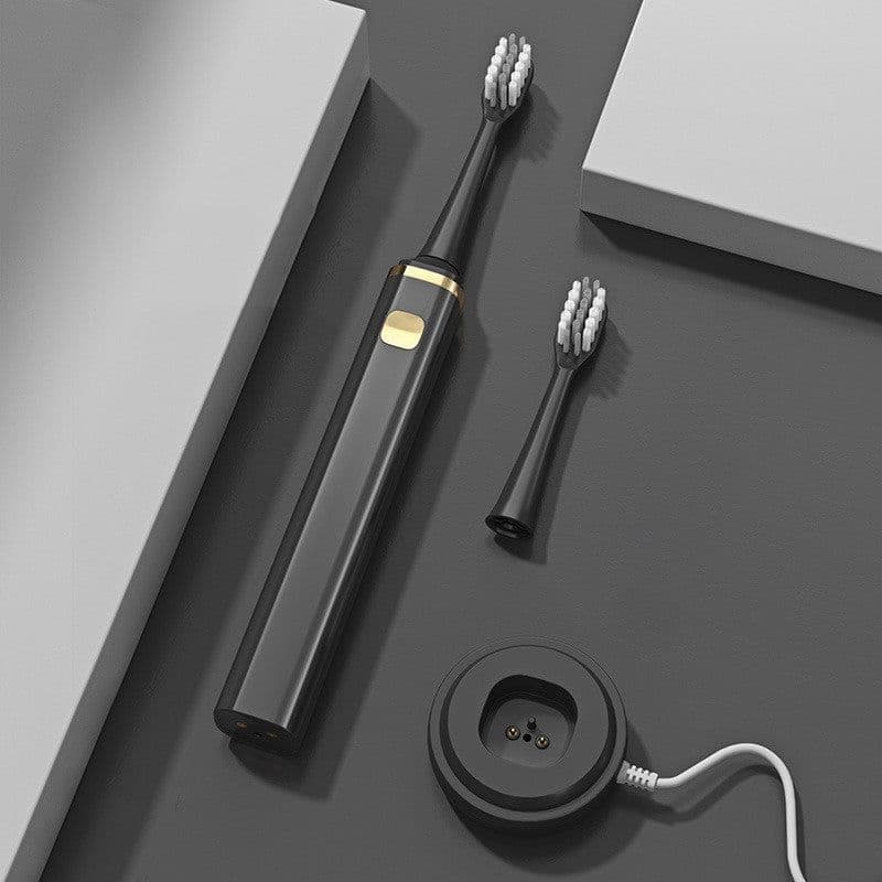 image-Jstyle Rechargeable Waterproof Sonic Electric Toothbrush With Dust Cover