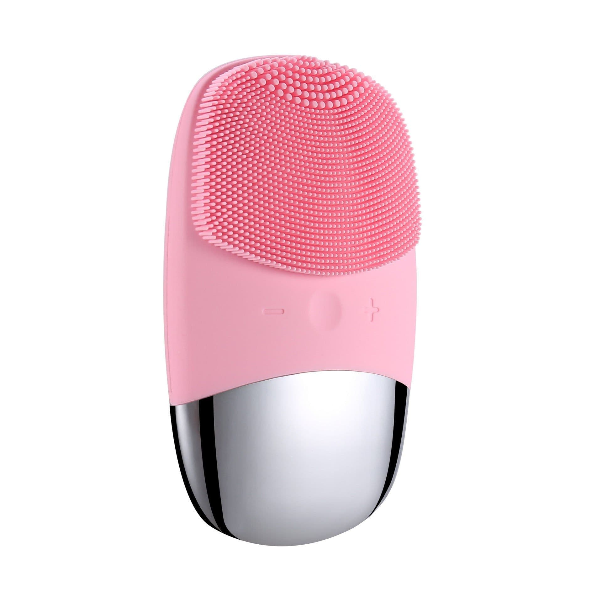image-Mini Silicone Electric Face Cleansing Brush Electric Facial Cleanser Facial Cleansing Brush Skin Massager Skin Care Tools