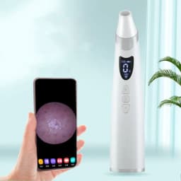 image-Electric Visual Blackhead Suction Instrument Household Cleansing Pore Cleaner For Skin Equipment Skin Care Tool