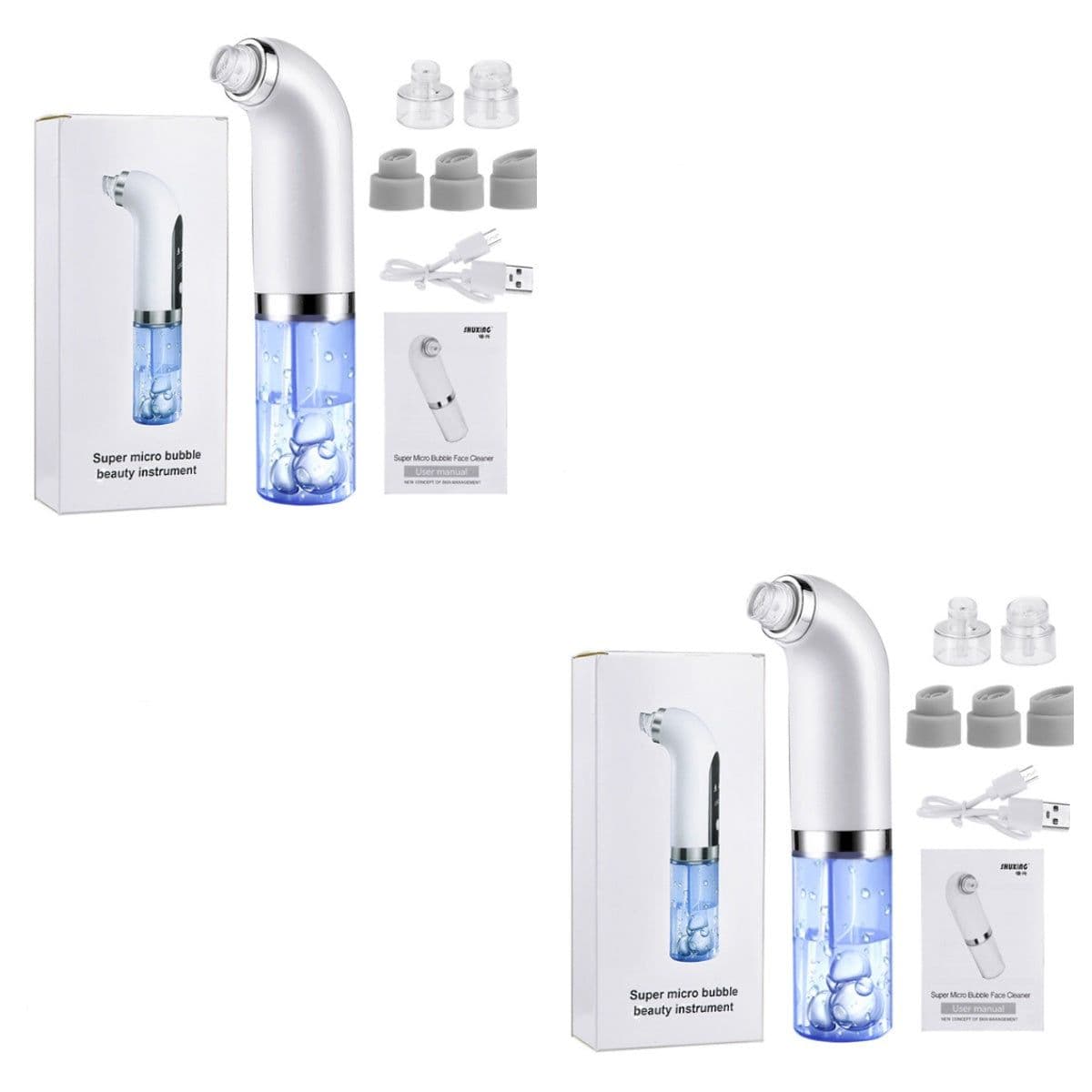 image-Blackhead Remover Pore Vacuum Cleaner Upgraded Blackhead Vacuum Rechargeable Face Vacuum Comedone Extractor Tool For Blackhead
