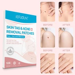 image-Acne Skin Tag Remover Beauty Acne Patch Wart Removal Stickers Removal Care Invisible Blackhead Skin Patch