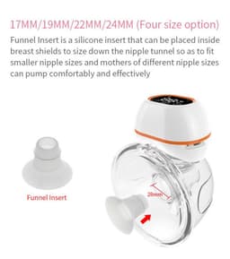 image-V.Coool Newly Upgraded Wearable Electric Breast , Invisible Breast-Collecting Silent Breast