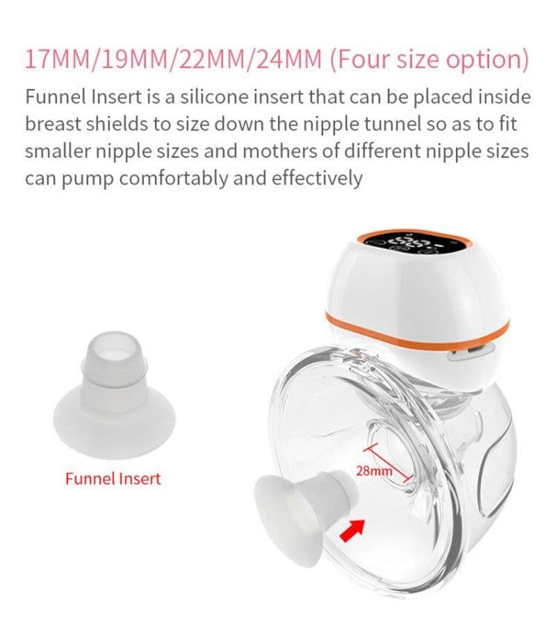 image-V.Coool Newly Upgraded Wearable Electric Breast , Invisible Breast-Collecting Silent Breast