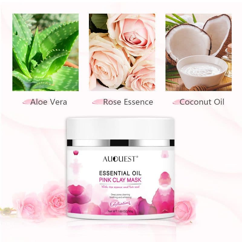 image-Exfoliating Mask Powder, Skin Cleansing And Smearing Mask