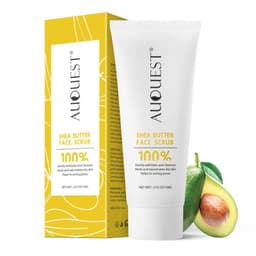 image-Auquest Shea Facial Scrub Cleansing, Moisturizing and Brightening Shea Body Scrub