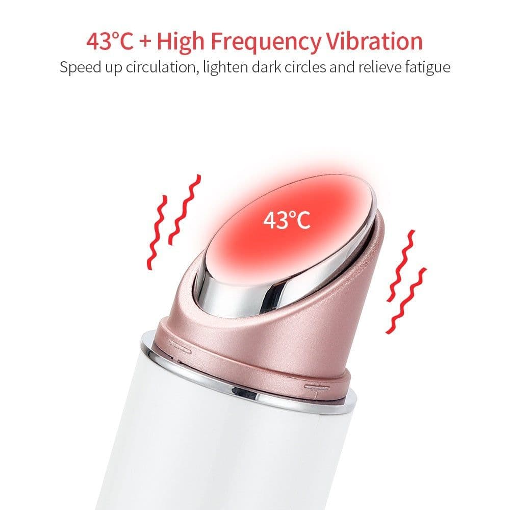 image-Eye Messager RF Radio Mesotherapy Electroporation Beauty Pen EMS Frequency LED Face Lifitng Skin Rejuvenation Wrinkle Remover