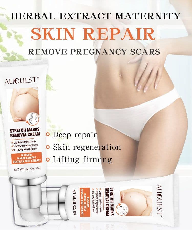 image-Remove Pregnancy Scars Acne Cream Stretch Mark Treatment Maternity Repair Anti-Aging Anti-Winkle Firming Body Cream