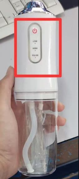 image-3 Modes Oral Irrigator USB Rechargeable Water Floss Portable Dental Water Flosser Jet 240ml Irrigator Dental Teeth Cleaner