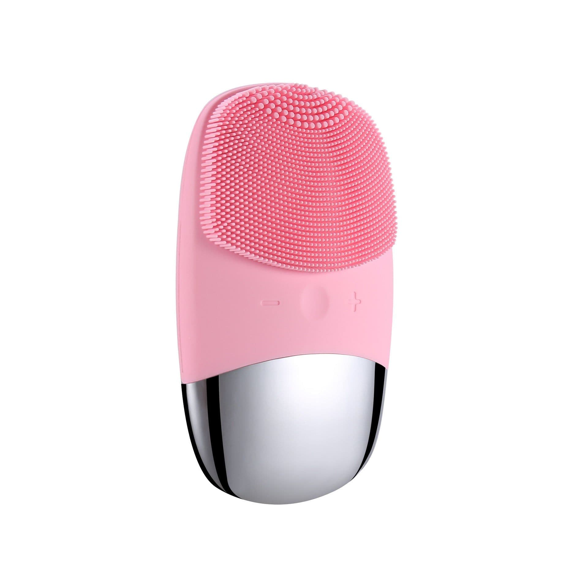 image-Mini Silicone Electric Face Cleansing Brush Electric Facial Cleanser Facial Cleansing Brush Skin Massager Skin Care Tools