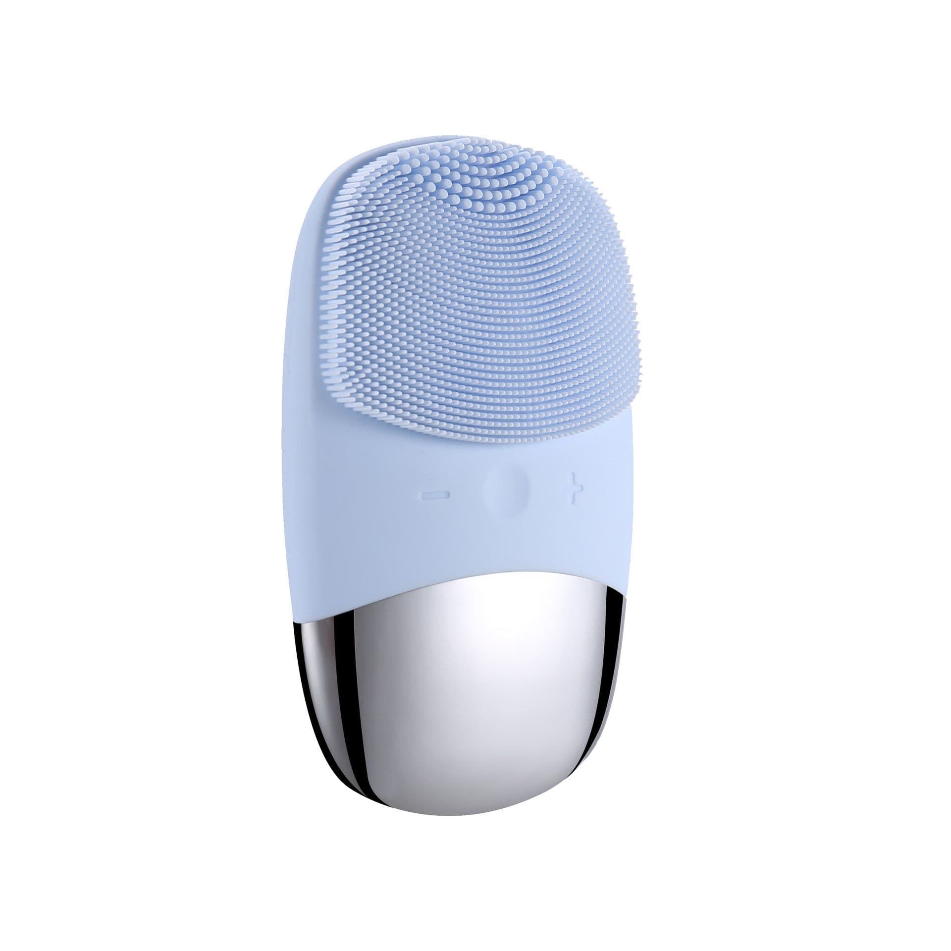 image-Mini Silicone Electric Face Cleansing Brush Electric Facial Cleanser Facial Cleansing Brush Skin Massager Skin Care Tools
