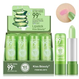 image-Aloe Vera Lipstick Color Changing Lip Balm Moisturizing Moisturizing