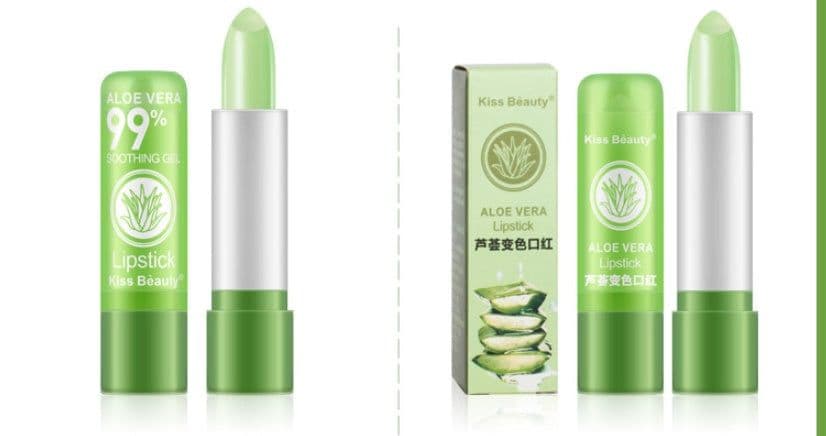 image-Aloe Vera Lipstick Color Changing Lip Balm Moisturizing Moisturizing