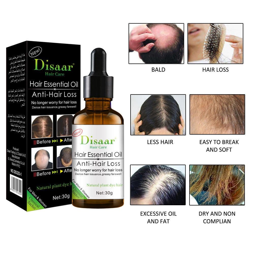 image-Hair Essential Oil Hair Massage Anti-Frizz Essential Oil 30ml