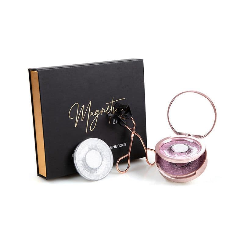 image-Reusable Magnetic Self-Adhesive Eyelashes No Eyeliner Or Glue Needed False Lashes Stable And Easy To Put On Natural Look And Waterproof Fake Eyelashes