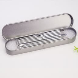 image-9pcs Stainless Steel Acne Needle Cell Clamp Double-headed Acne Acne Needle