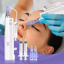 image-Rechargeable Handheld Portable Skin Care Introduction Electric Micro Needle Instrument