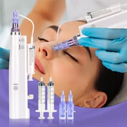 image-Rechargeable Handheld Portable Skin Care Introduction Electric Micro Needle Instrument