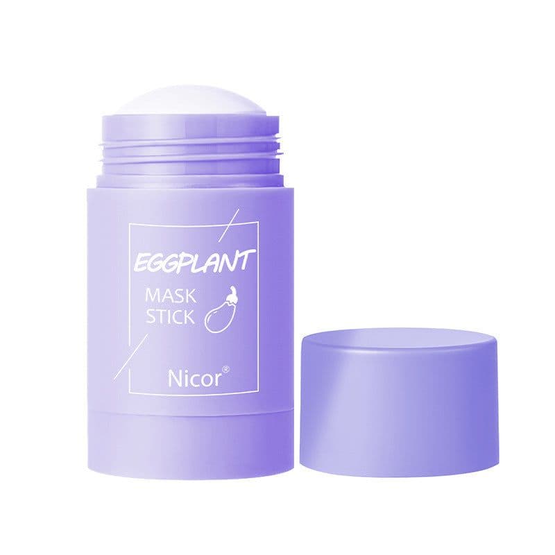 image-Cleansing Green Tea Mask Clay Stick Oil Control Anti-Acne Whitening Seaweed Mask Skin Care