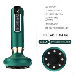 image-Electric Vacuum Cupping Massager For Body Anti-Cellulite Suction Cup Gua Sha Massage Body Cups Guasha Fat Burning Slimming Jars