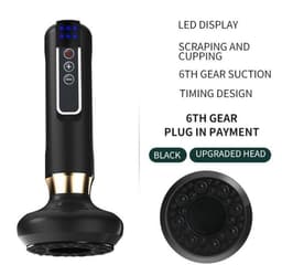 image-Electric Vacuum Cupping Massager For Body Anti-Cellulite Suction Cup Gua Sha Massage Body Cups Guasha Fat Burning Slimming Jars