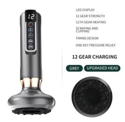 image-Electric Vacuum Cupping Massager For Body Anti-Cellulite Suction Cup Gua Sha Massage Body Cups Guasha Fat Burning Slimming Jars