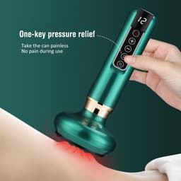 image-Electric Vacuum Cupping Massager For Body Anti-Cellulite Suction Cup Gua Sha Massage Body Cups Guasha Fat Burning Slimming Jars