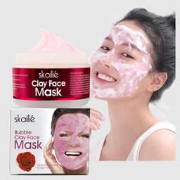 image-Skallie Clay Face Rose Clean Skin Repair Mask